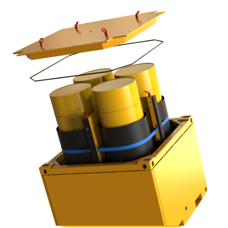 conteneur de déchets nucléaires