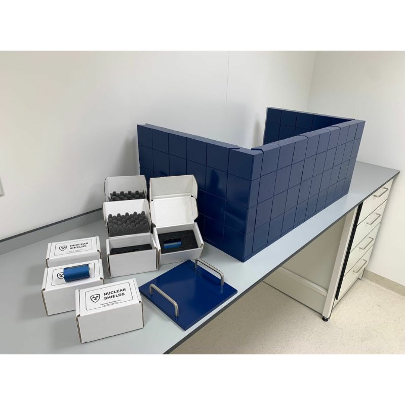 Briques de plomb modulaires pour blindage radiologique