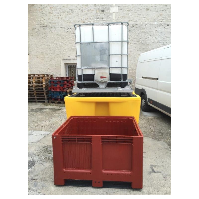 Basculeur de GRV IBC inclineur 5-10 % - Breveté | Actilev