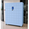 Casier sécurisé 54 cases RFID, code et empreinte | Actilev