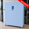 Casier sécurisé 54 cases RFID, code et empreinte | Actilev