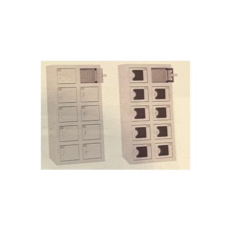 Armoire de rangement et recharge pour smartphones murale – 5 à 20 casiers sécurisés