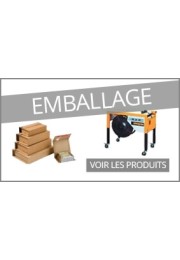 Emballage Vente de consommables machine