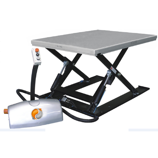 Table élévatrice manuelle extra plate forte charge | Tables élévatrices  manuelles | Axess Industries