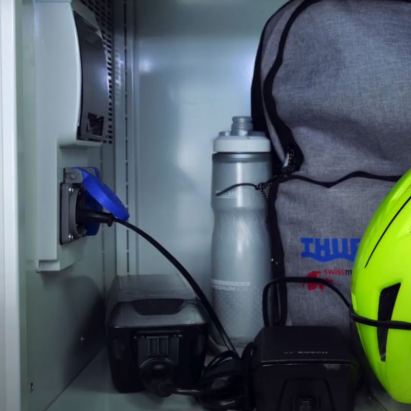 Borne Solaire Transportable Solairelib 100W Pour Recharger Vélos électriques - Neuve