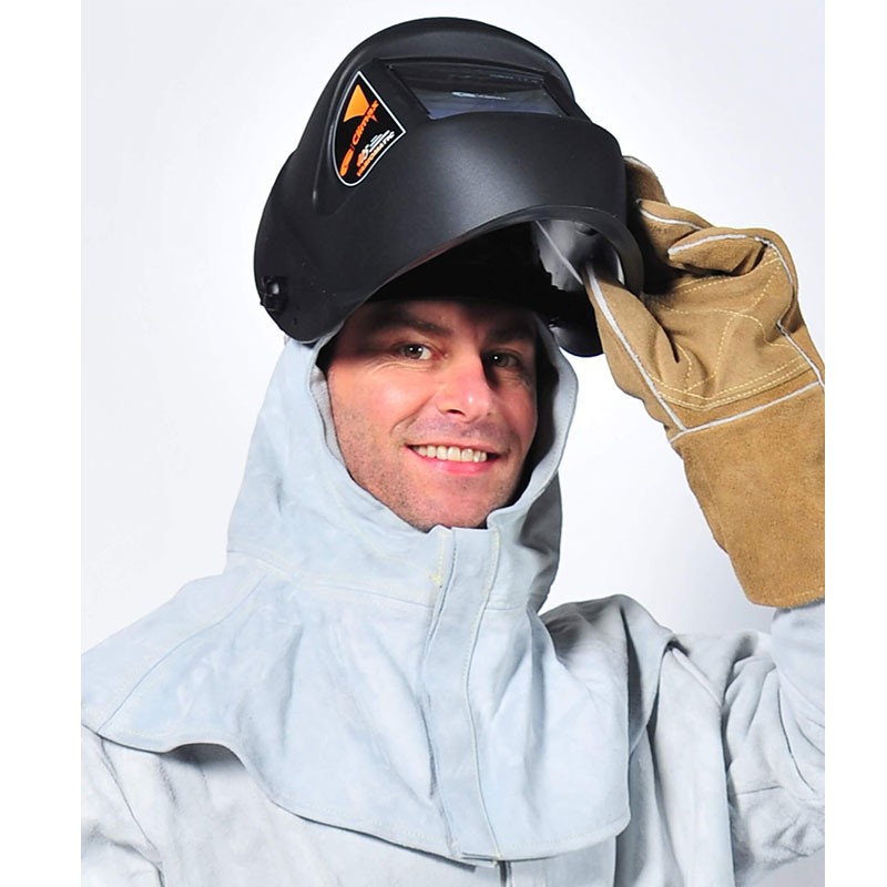 STAHLWERK Cagoule De Soudage Vêtements De Protection Ignifugés Pour Le Soudage 83767578