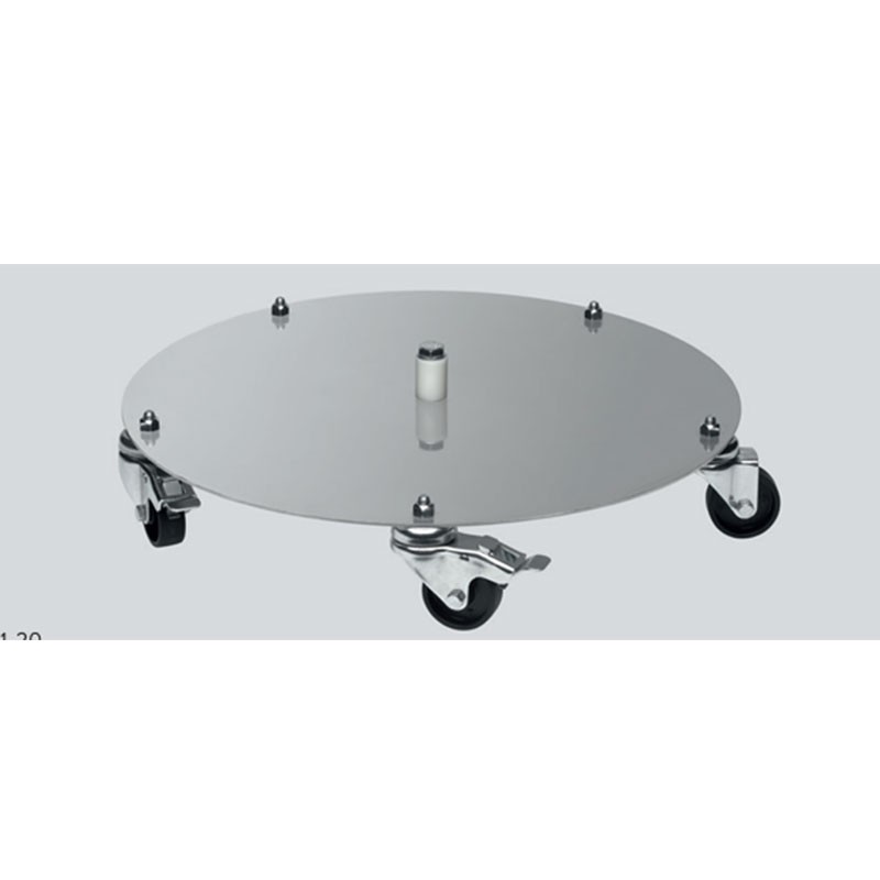 ROUE - ROULETTE,8pcs--Roulettes Auto Adhésive En Acier Inoxydable Pour Bac De Rangement